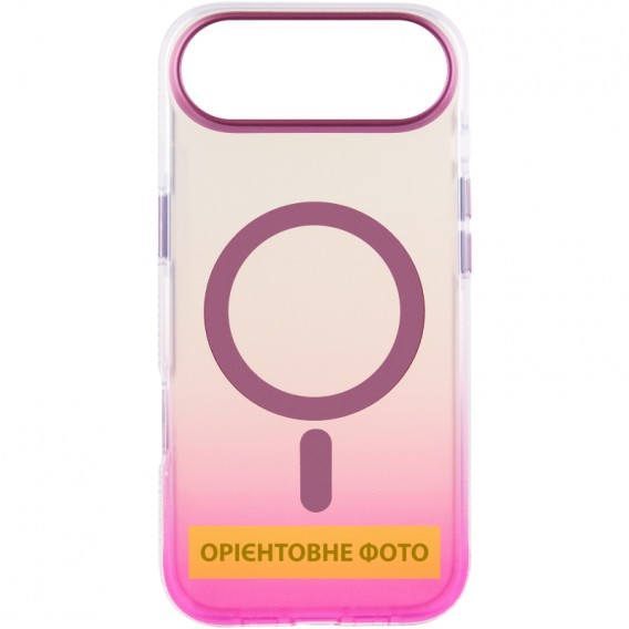 Чохол TPU+PC Phantom with MagSafe для Apple iPhone 17 Air (6.5") Pink