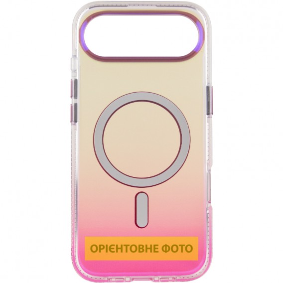 Чохол TPU+PC Phantom with MagSafe для Apple iPhone 17 Air (6.5") Pink