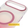 Чохол TPU+PC Phantom with MagSafe для Apple iPhone 17 Air (6.5") Pink