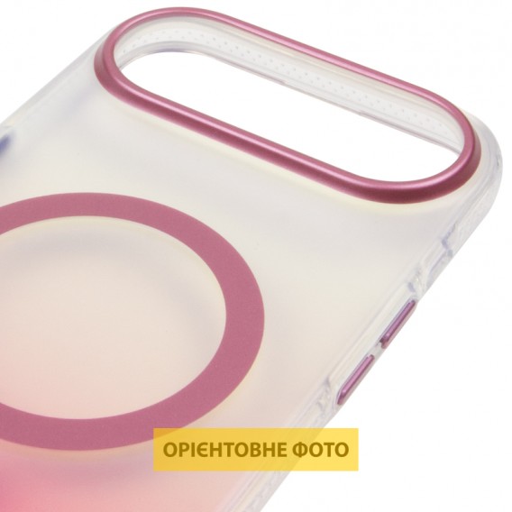 Чохол TPU+PC Phantom with MagSafe для Apple iPhone 17 Air (6.5") Pink
