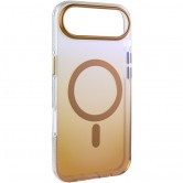 Чехол TPU+PC Phantom with MagSafe для Apple iPhone 17 Air (6.5 дюйма) Golden