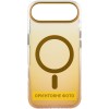 Чохол TPU+PC Phantom with MagSafe для Apple iPhone 17 Air (6.5") Golden