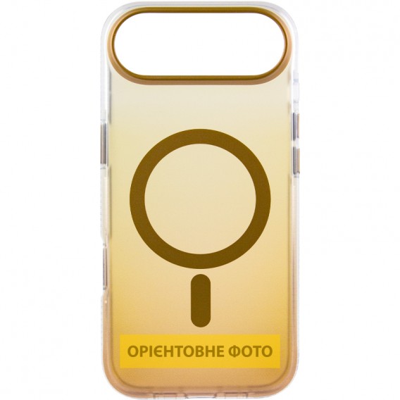 Чохол TPU+PC Phantom with MagSafe для Apple iPhone 17 Air (6.5") Golden