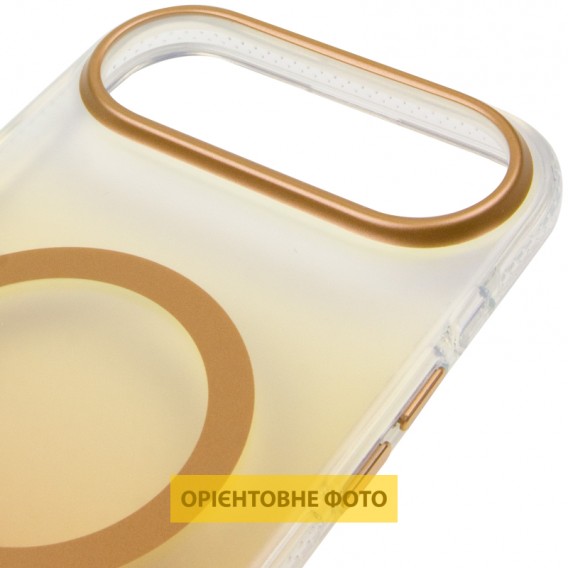 Чохол TPU+PC Phantom with MagSafe для Apple iPhone 17 Air (6.5") Golden