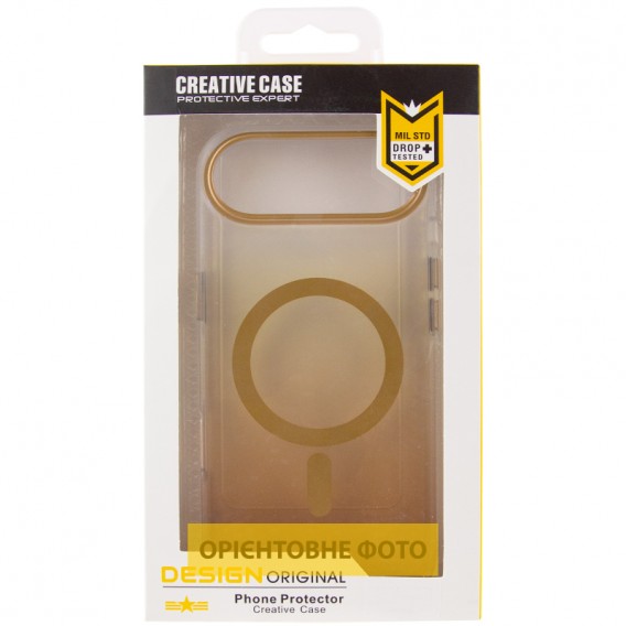 Чохол TPU+PC Phantom with MagSafe для Apple iPhone 17 Air (6.5") Golden