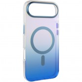 Чехол TPU+PC Phantom with MagSafe для Apple iPhone 17 Air (6.5 дюйма) Blue