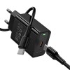 МЗП Hoco CS93A Leader PD20W (1USB-C) + кабель Type-C to Type-C Black