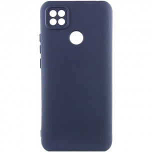 Чохол Silicone Cover Ummi Lakshmi Full Camera (AA) для Xiaomi Redmi 10A / 9C Синій / Midnight Blue