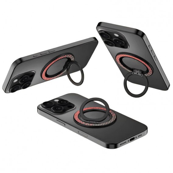 Магнітне кільце-тримач MagSafe Ring Holder Red-Orange