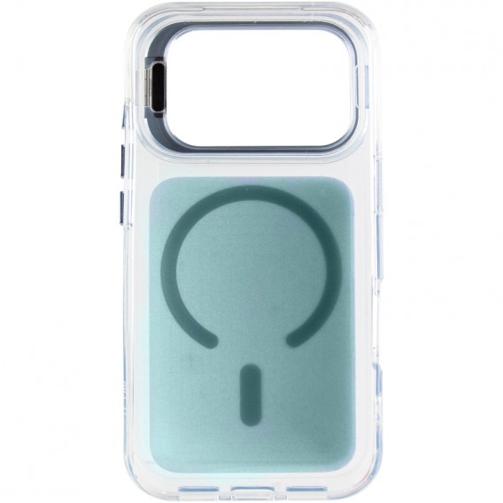 Чохол TPU+PC Jewel Sparkle with MagSafe для Apple iPhone 17 Pro (6.3") Aqua Blue Чохол TPU+PC Jewel Sparkle with MagSafe для Apple iPhone 17 Pro (6.3") Aqua Blue