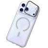 Чохол TPU+PC Jewel Sparkle with MagSafe для Apple iPhone 17 Pro (6.3") Diamond White