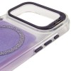Чехол TPU+PC Jewel Sparkle with MagSafe для Apple iPhone 17 Pro (6.3 дюйма) Lavender Glitter