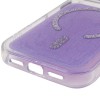 Чехол TPU+PC Jewel Sparkle with MagSafe для Apple iPhone 17 Pro (6.3 дюйма) Lavender Glitter
