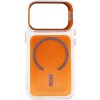 Чехол TPU+PC Jewel Sparkle with MagSafe для Apple iPhone 17 Pro (6.3 дюйма) Orange Sparkle