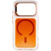 Чехол TPU+PC Jewel Sparkle with MagSafe для Apple iPhone 17 Pro (6.3 дюйма) Orange Sparkle