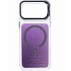 Чехол TPU+PC Jewel Sparkle with MagSafe для Apple iPhone 17 Pro (6.3") Violet Shimmer