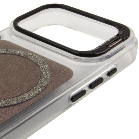 Чехол TPU+PC Jewel Sparkle with MagSafe для Apple iPhone 17 Pro (6.3 дюйма) Violet Shimmer