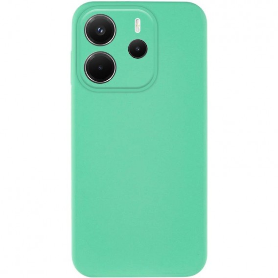Чохол Silicone Cover Ummi Lakshmi Full Camera (AA) для Xiaomi Redmi Note 14 4G (Int. version) Ментоловий / Mint