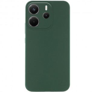 Чохол Silicone Cover Ummi Lakshmi Full Camera (AA) для Xiaomi Redmi Note 14 4G (Int. version) Зелений / Dark green
