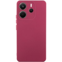 Чохол Silicone Cover Ummi Lakshmi Full Camera (AA) для Xiaomi Redmi Note 14 4G (Int. version) Бордовий / Marsala