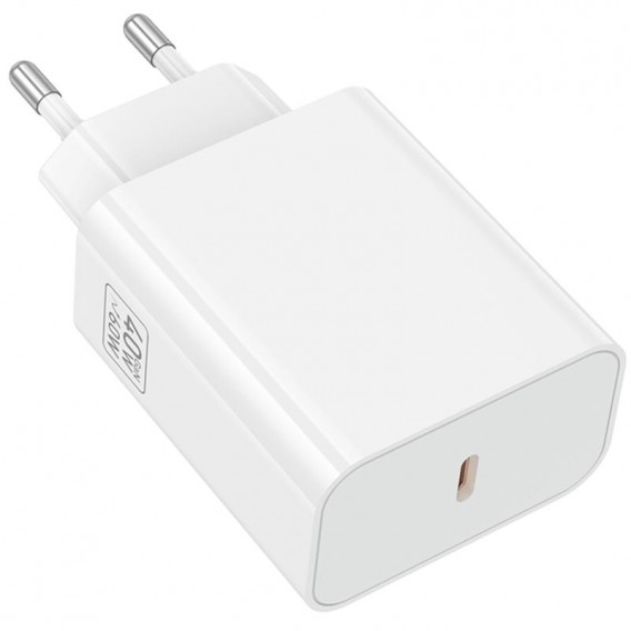 СЗУ Hoco C162A Source PD40W (1USB-C) White