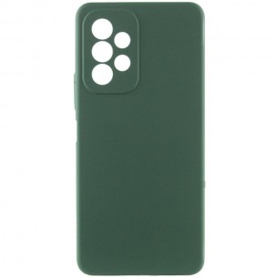 Чехол Silicone Cover Lakshmi Full Camera (AAA) для Samsung Galaxy A32 4G Зеленый / Cyprus Green