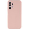 Чохол Silicone Cover Lakshmi Full Camera (AAA) для Samsung Galaxy A32 4G Рожевий / Pink Sand