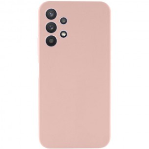 Чохол Silicone Cover Lakshmi Full Camera (AAA) для Samsung Galaxy A32 4G Рожевий / Pink Sand