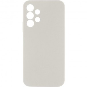 Чехол Silicone Cover Lakshmi Full Camera (AAA) для Samsung Galaxy A32 4G Белый / White