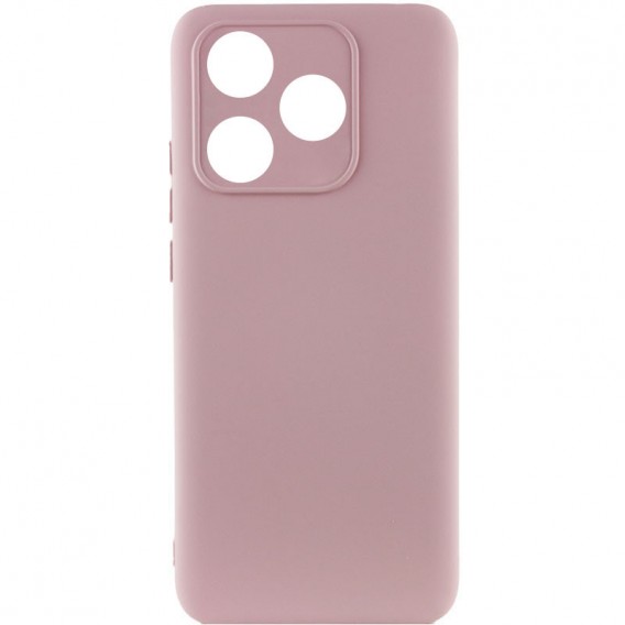 Чохол Silicone Cover Lakshmi Full Camera (A) для TECNO Spark 10 Рожевий / Pink Sand