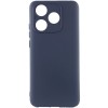 Чохол Silicone Cover Lakshmi Full Camera (A) для TECNO Spark 10 Синій / Midnight Blue
