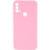 Чехол Silicone Cover Lakshmi Full Camera (AAA) для Motorola Moto E40 Розовый / Light pink