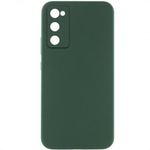 Чехол Silicone Cover Lakshmi Full Camera (AAA) для Samsung Galaxy S20 FE Зеленый / Cyprus Green