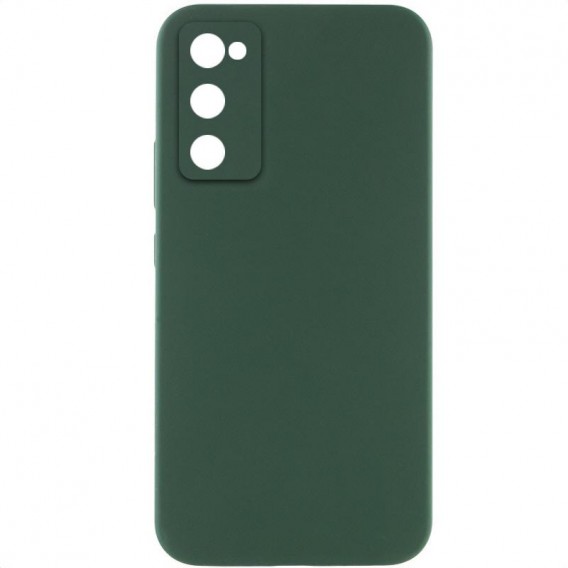 Чохол Silicone Cover Lakshmi Full Camera (AAA) для Samsung Galaxy S20 FE Зелений / Cyprus Green