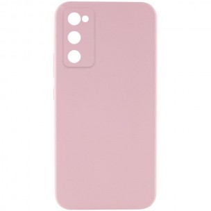 Чехол Silicone Cover Lakshmi Full Camera (AAA) для Samsung Galaxy S20 FE Розовый / Pink Sand