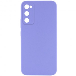 Чохол Silicone Cover Lakshmi Full Camera (AAA) для Samsung Galaxy S20 FE Бузковий / Dasheen