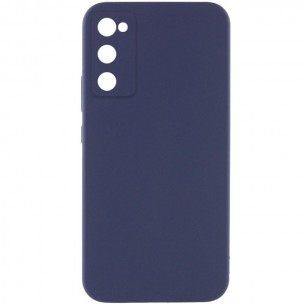 Чохол Silicone Cover Lakshmi Full Camera (AAA) для Samsung Galaxy S20 FE Темно-синій / Midnight blue