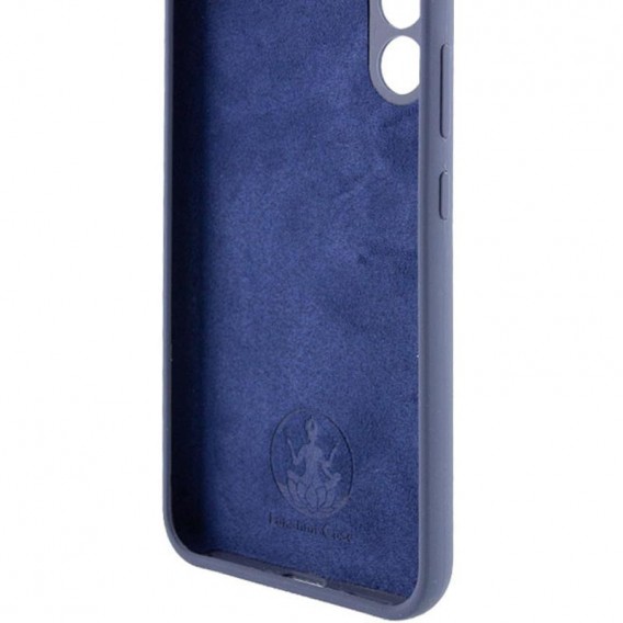 Чохол Silicone Cover Lakshmi Full Camera (AAA) для Samsung Galaxy S20 FE Темно-синій / Midnight blue