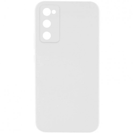 Чохол Silicone Cover Lakshmi Full Camera (AAA) для Samsung Galaxy S20 FE Білий / White