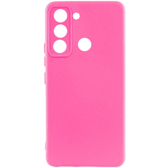 Чохол Silicone Cover Lakshmi Full Camera (AAA) для TECNO Pop 5 LTE Рожевий / Barbie pink
