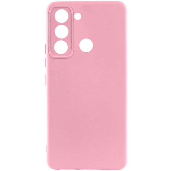 Чехол Silicone Cover Lakshmi Full Camera (AAA) для TECNO Pop 5 LTE Розовый / Light pink