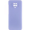 Чохол Silicone Cover Lakshmi Full Camera (AAA) для Xiaomi Redmi Note 9s / Note 9 Pro /Note 9 Pro Max Бузковий / Dasheen
