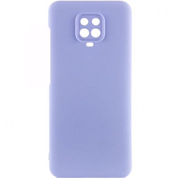 Чохол Silicone Cover Lakshmi Full Camera (AAA) для Xiaomi Redmi Note 9s / Note 9 Pro /Note 9 Pro Max Бузковий / Dasheen