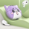 Бездротові TWS навушники Hoco EW48 Happy Cat Case Purple Cat