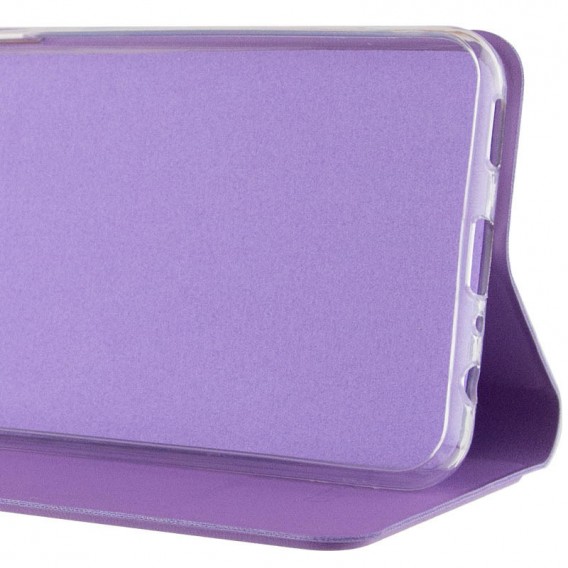 Шкіряний чохол-книжка GETMAN Elegant (PU) для Google Pixel 7 Pro Бузковий