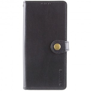 Кожаный чехол-книжка GETMAN Gallant (PU) для Samsung Galaxy S24 Черный