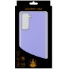 Чохол Silicone Cover Lakshmi (AAA) для Samsung Galaxy S21 FE Бузковий / Dasheen