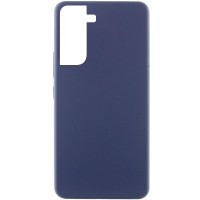 Чохол Silicone Cover Lakshmi (AAA) для Samsung Galaxy S21 FE Темно-синій / Midnight blue
