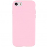 Чехол Silicone Case Full Protective (AA) NO LOGO для Apple iPhone 6/6s (4.7 дюйма) Розовый / Light pink