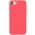 Чохол Silicone Case Full Protective (AA) NO LOGO для Apple iPhone 6/6s (4.7") Кавуновий / Watermelon red